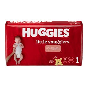 KIMBERLY-CLARK HUGGIES® LITTLE SNUGGLERS DIAPERS