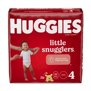 KIMBERLY-CLARK HUGGIES® LITTLE SNUGGLERS DIAPERS