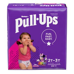 KIMBERLY-CLARK PULL-UPS® LEARNING DESIGN TRAINING PANTS