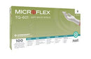 ANSELL MICROFLEX SOFT WHITE POWDER-FREE  NITRILE EXAM GLOVES
